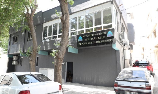 Eyyübiye Belediyesi’nden Yeni Mahalle’ye Toplum ve Kültür Merkezi