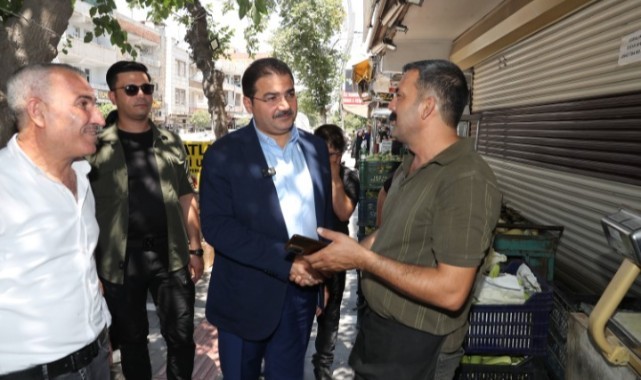 Haliliye Belediye Başkanı, Mahalle Mahalle Vatandaşla Buluşuyor