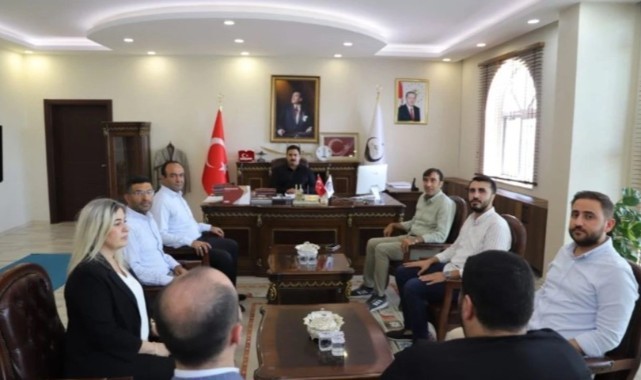 İl Sağlık Müdürü Erhan Berk’ten Kaymakam Öztürk’e Nezaket Ziyareti