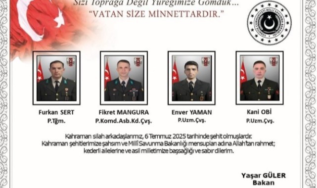 Metan Gazı Faciası Pençe-Kilit Bölgesinde: Şehit Sayısı 12’ye Yükseldi