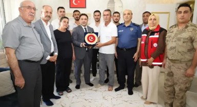 Şanlıurfa Haliliye Protokolünden Gazilere Anlamlı Ziyaret!