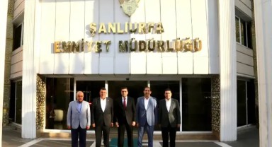 MHP Şanlıurfa Milletvekili, Emniyet Müdürü Aksoy’u Ziyaret Etti!