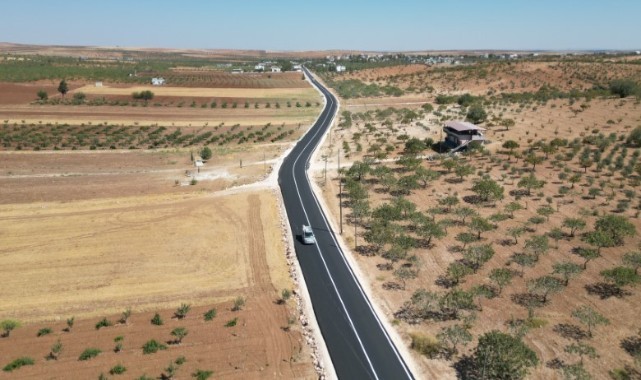 Şanlıurfa Büyükşehir Belediyesi Kırsal Mahallelerde Modern Yolları Tamamladı!