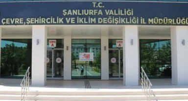 Şanlıurfa Çevre, Şehircilik ve İklim Değişikliği İl Müdürlüğü’nden İhale Açıklaması