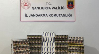 Şanlıurfa’da Gümrük Kaçağı Sigara Operasyonu