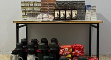 Şanlıurfa’da Kaçakçılık Operasyonu: Çok Sayıda Kaçak Malzeme Ele Geçirildi