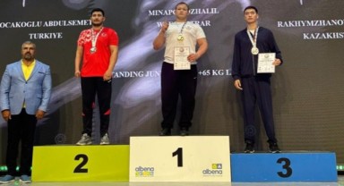 Şanlıurfa Haliliye Belediyesporlu Milli Sporcu Dünya İkincisi Oldu!