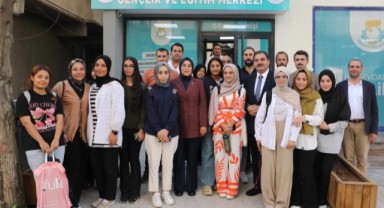 Şanlıurfa Haliliye’de Eğitim ve Gençlik Ziyaretleri Devam Ediyor