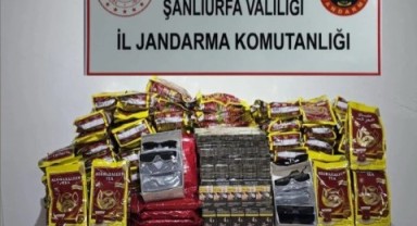 Şanlıurfa İl Jandarma’dan Tütün ve Alkol Kaçakçılarına Operasyon