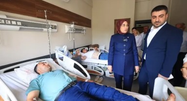 Şanlıurfa Milletvekili Yazmacı Yaralıların Yanında Oldu!