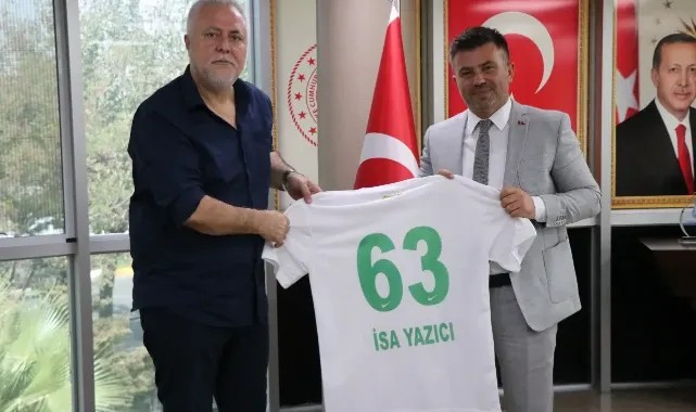 Şanlıurfaspor Yönetiminden İl Müdürü İsa Yazıcı’ya Ziyaret!