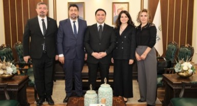 Haliliye ADSH Başhekimi Abdullah Arserim’den Kaymakam Şahin’e Ziyaret!