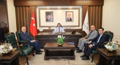 Haliliye Kaymakamlığı’nda Stratejik Görüşme: Albay Karabulut Şahin’i Ziyaret Etti!