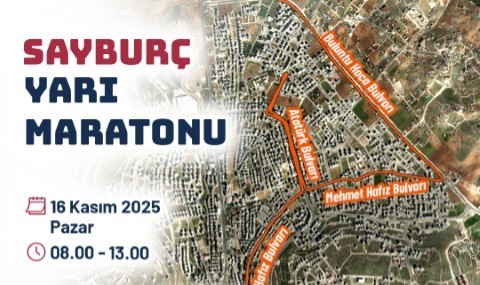 Şanlıurfa Karaköprü’de Sayburç Yarı Maratonu Spor Severlerle Buluşuyor!