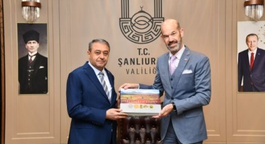 ABD Adana Konsolosu Eric Mehler'den Şanlıurfa Valisi Hasan Şıldak’a Ziyaret