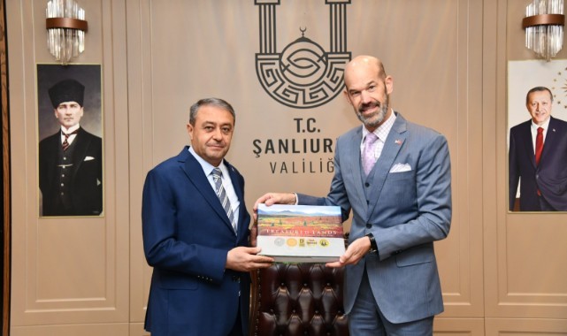 ABD Adana Konsolosu Eric Mehler'den Şanlıurfa Valisi Hasan Şıldak’a Ziyaret