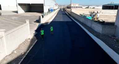 Eyyübiye’de Fabrikalar Yolunda Asfalt Çalışması Tamamlandı!