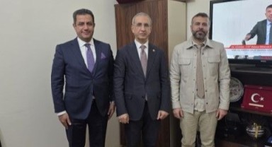 Gazi, Meclis’te Şanlıurfa Milletvekilini Ziyaret Etti!