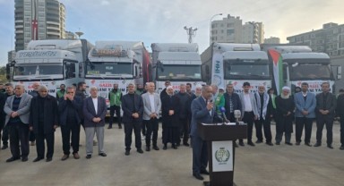 Gazze İçin Seferberlik Büyüyor: Şanlıurfa’dan Yeni Yardım Konvoyu