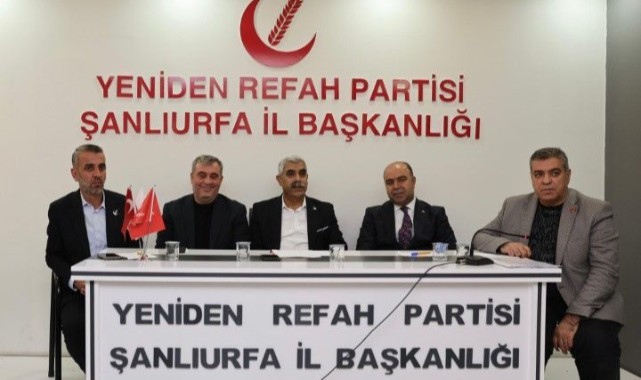 Şanlıurfa’da Siyaset Gündemi: Yeniden Refah Partisi İl Divan Toplantısı