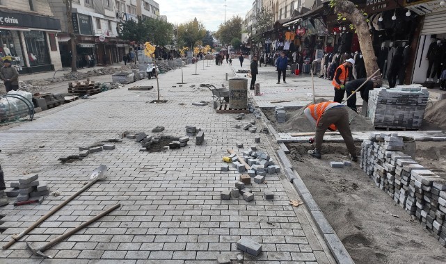Şanlıurfa Divanyolu’nda 11 Bin Metrekarelik Zemin Yenileniyor!