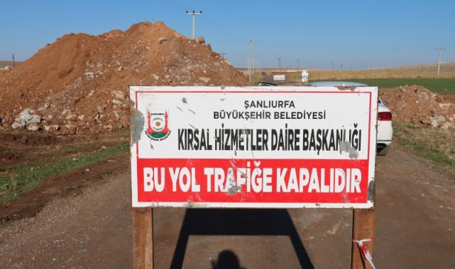 Şanlıurfa Kırsalında Beton Yol Hamlesi Başladı!