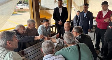 Fakıbaba Hastanede Hasta Yakınlarıyla Bir Araya Geldi: Geçmiş Olsun Mesajı