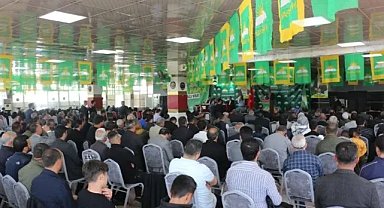 HÜDA PAR kongresinde Halil Aydın yeniden görevde