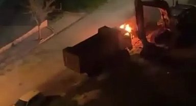 Şanlıurfa’da Korkutan Otomobil Yangını!