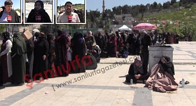 Şanlıurfa’da yardım kuyruğu İiyanı: Vatandaş saatlerce bekledi
