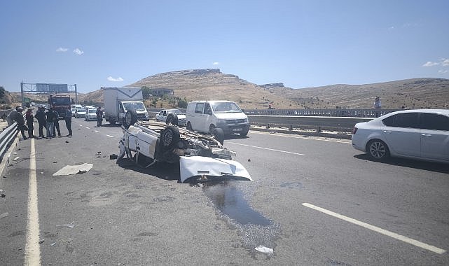 Şanlıurfa Haliliye’de Feci Kaza 6 Kişi Yaralandı