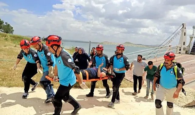 UMKE Ekiplerinden Şanlıurfa’da Nefes Kesen Tatbikat