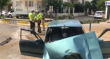 Şanlıurfa Karaköprü'de Korkutan Kaza