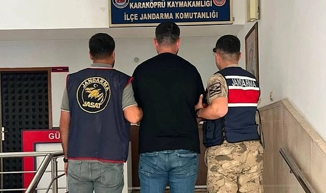 Karaköprü'de Aranan Hükümlü Jandarmadan Kaçamadı!
