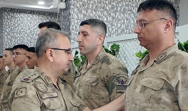 Şanlıurfa’da Jandarma Teşkilatında Rütbe Terfi Töreni