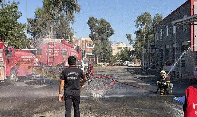 Şanlıurfa’da 35 Öğrenci İtfaiye Eğitiminden Geçti