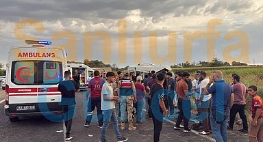 Şanlıurfa’da Feci Kaza! Tarım İşçilerini Taşıyan Minibüs Kanala Uçtu