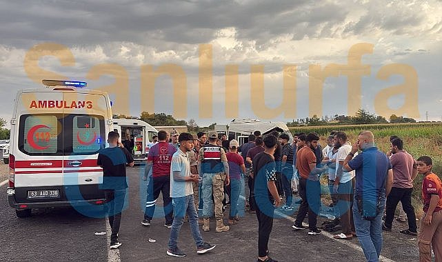 Şanlıurfa’da Feci Kaza! Tarım İşçilerini Taşıyan Minibüs Kanala Uçtu