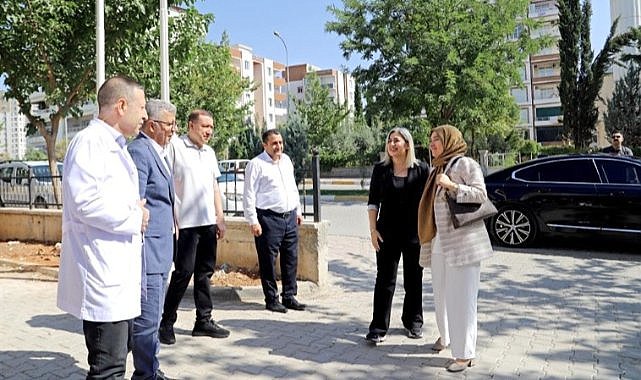 Şanlıurfa’da Sağlıklı Hayat Merkezi Ve Aile Sağlığı Merkezi Ziyaret Edildi