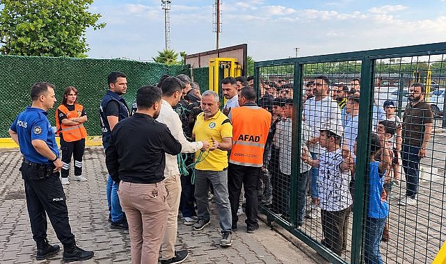 Şanlıurfa’da Şanlıurfaspor Taraftarlarından Yasağa Tepki