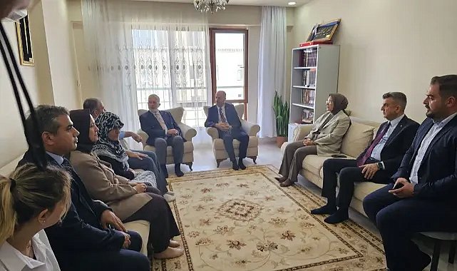 Şanlıurfa’da Şehit Ailesine Anlamlı Ziyaret